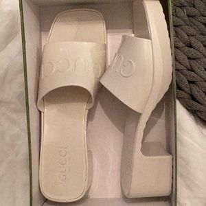 Gucci Rubber Slide Sandal